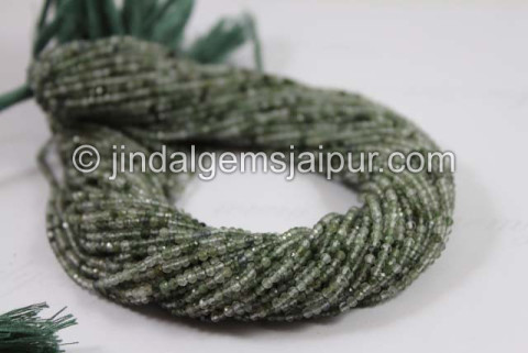 Green Rutail Micro Cut Round Shape Bedas